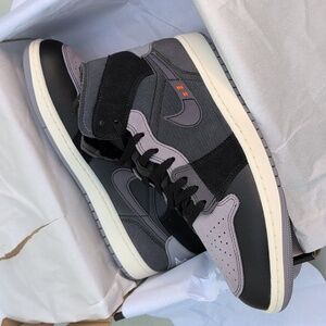 Nike Air Jordan 1 Mid Special Edition - Craft Inside Out Black ( DM9652-001 )